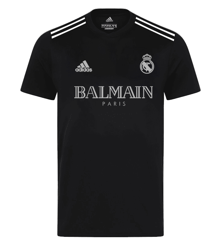 Real Madrid x Balmain Jersey - Black