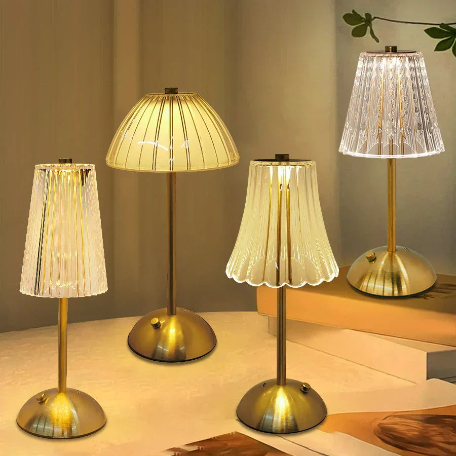 USB Rechargeable Acrylic Table Lamp