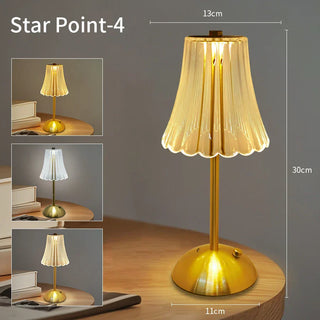 USB Rechargeable Acrylic Table Lamp