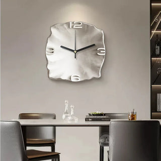 Orologio da parete moderno in arenaria 3D quarzo silenzioso