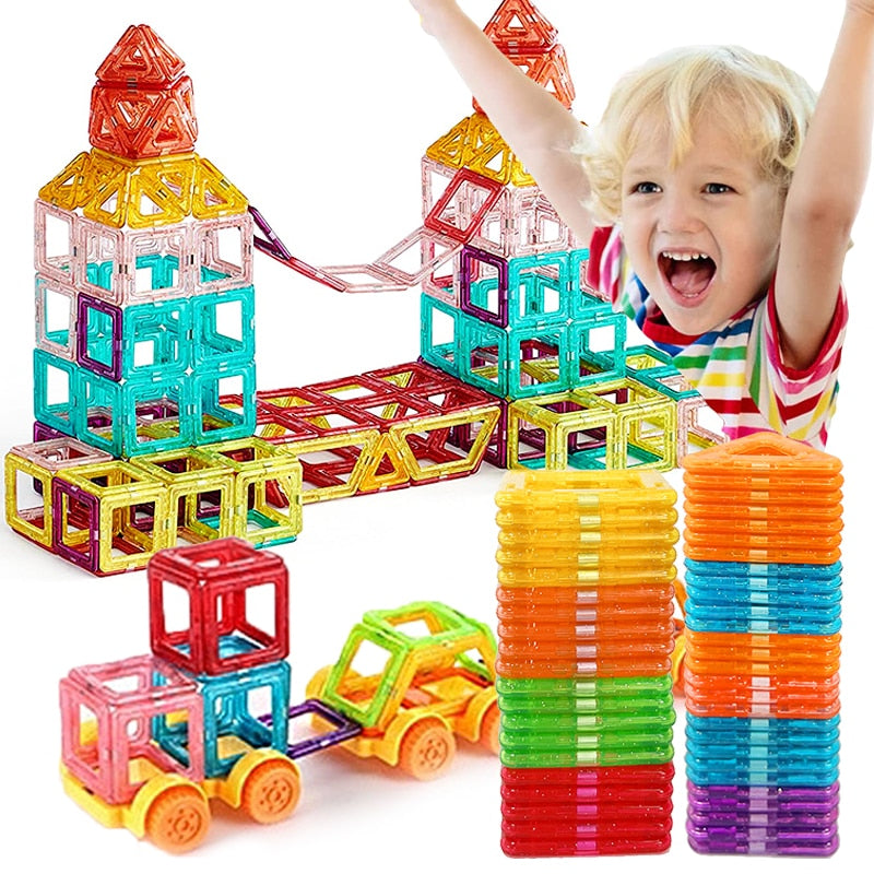 Magnabuilder Set – Magnetic Building Blocks For Kids To Boost Creativity And STEM Learning