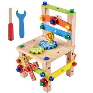Toytools – Montessori Wooden Toolbox To Promote Creativity And Motor Skills