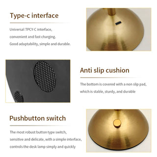 USB Rechargeable Acrylic Table Lamp