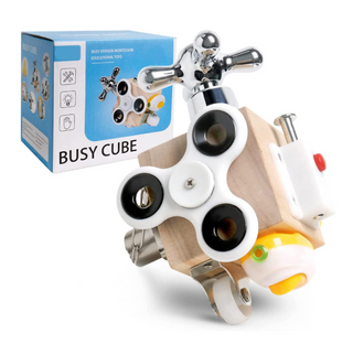 Toycube – Portable Learning Cube With Interactive Activities For On The Go