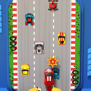 Driveo Dash – Interaktives Rennlenkrad für Kinder – Realistisches Fahrerlebnis zur Entwicklung der motorischen Fähigkeiten