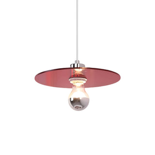 Space Age Acrylic Flying Saucer Pendant Light