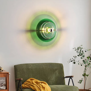 Space Age UFO Dekorative Wandleuchte aus Acryl 