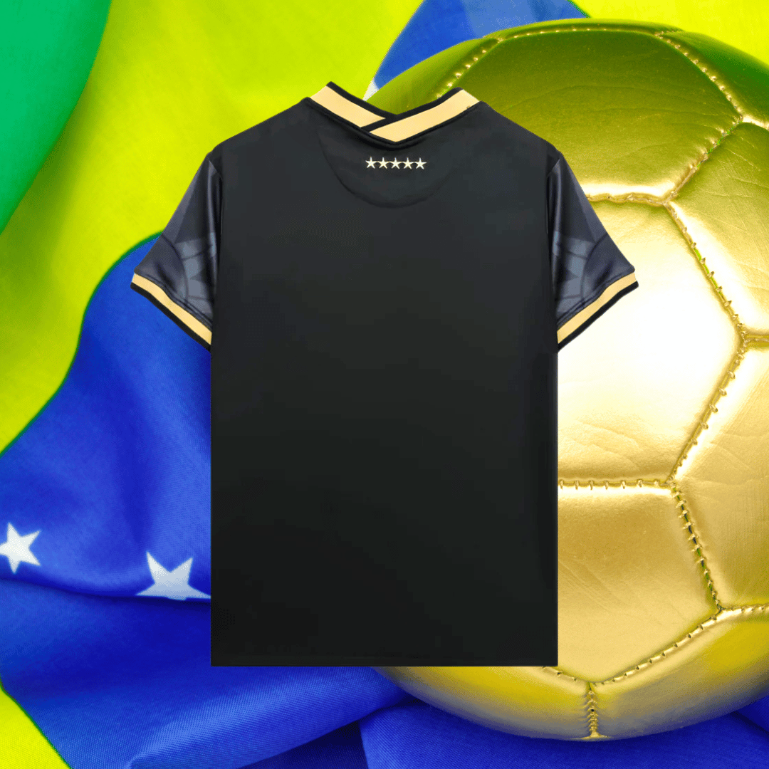 2024 Brazil Stussy Jersey - Black Edition