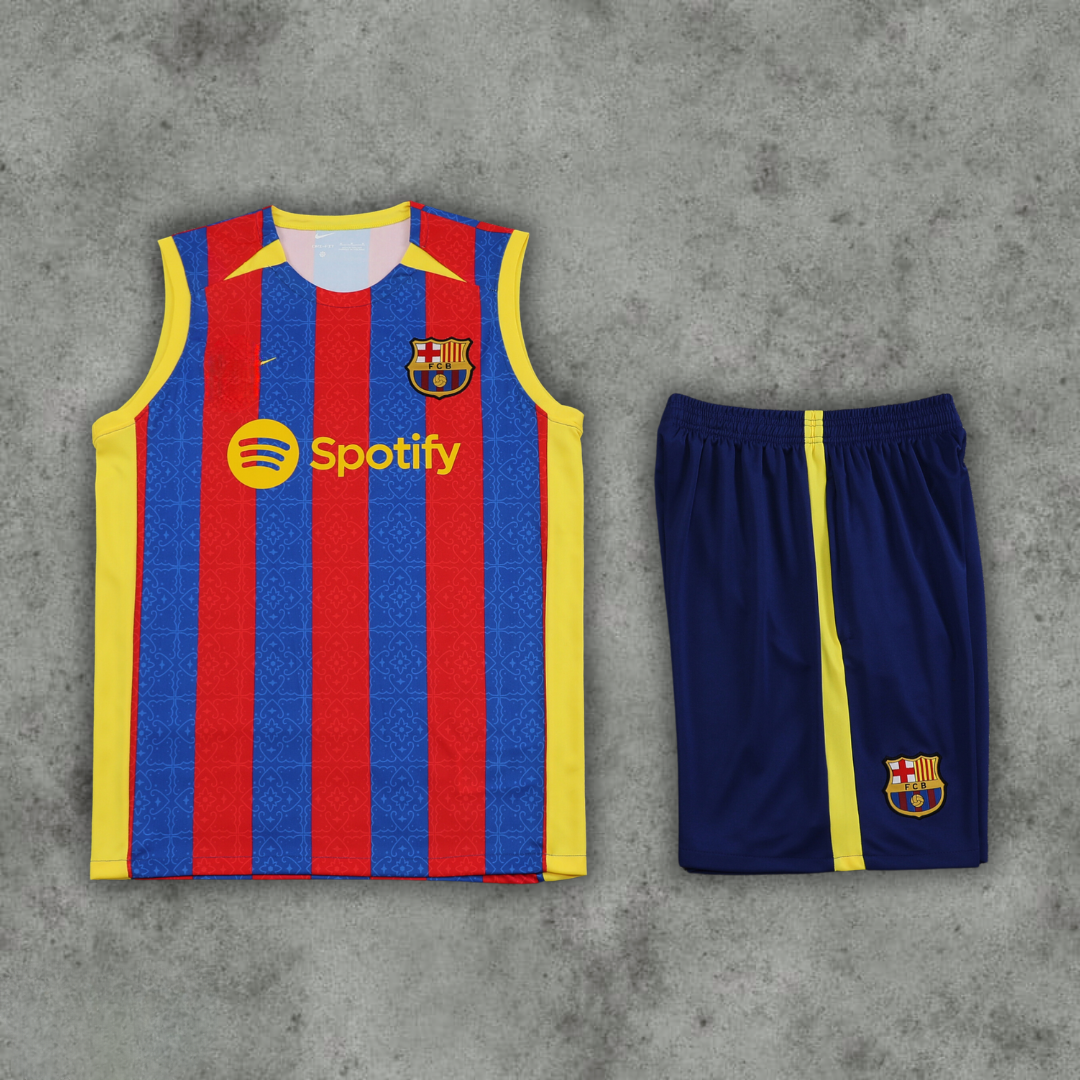 24/25 FC Barcelona Summer Training Set - Blaugrana Sleeveless