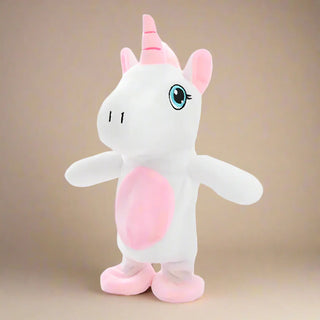 Toyunicorn – Interaktives sprechendes und singendes Plüschspielzeug für Kinder – Einhorn-Design