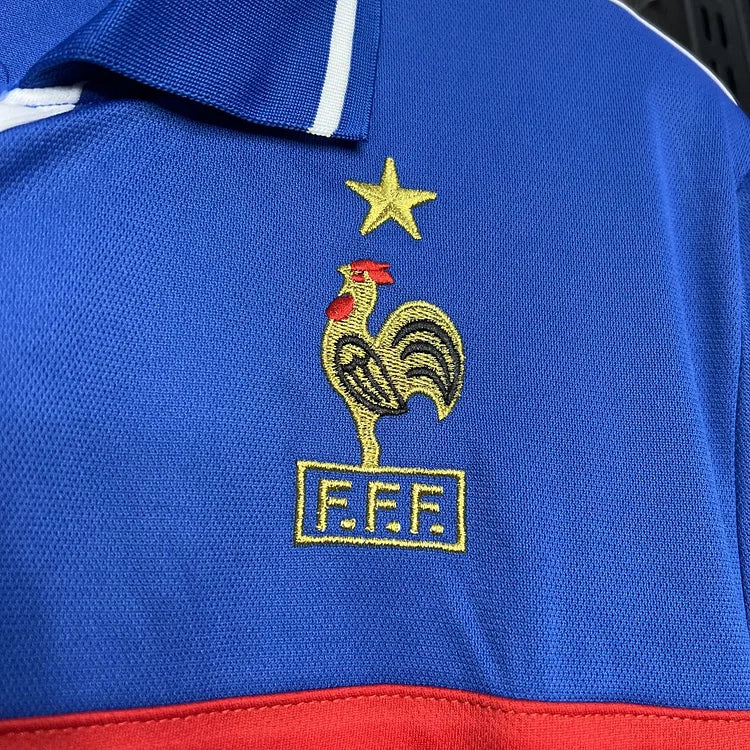 2000 France Euro Retro Home Shirt