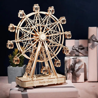 Toyferris – 3D Wooden Ferris Wheel Kit For Children And Adults
