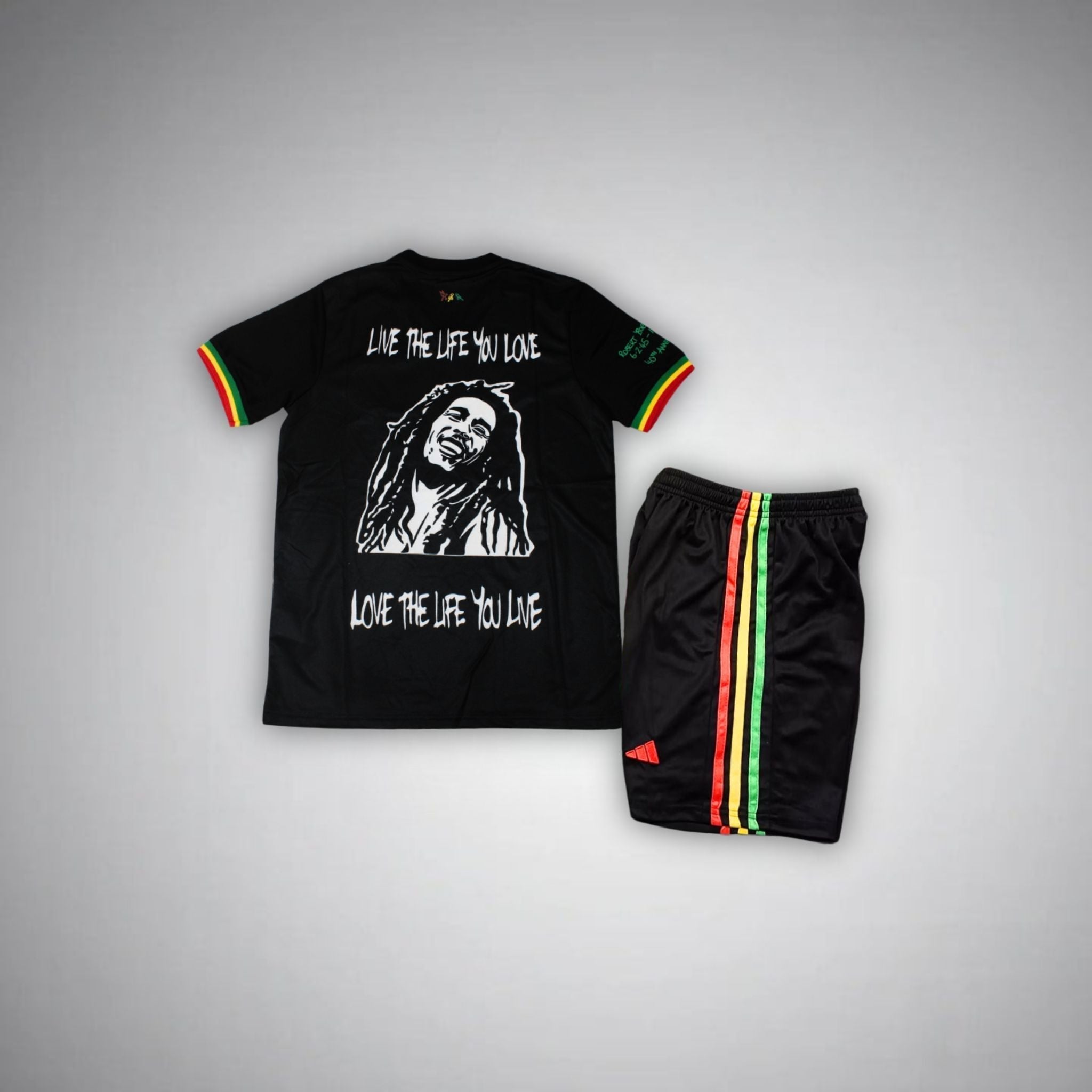 24/25 Ajax Kids Jersey - Bob Marley Black