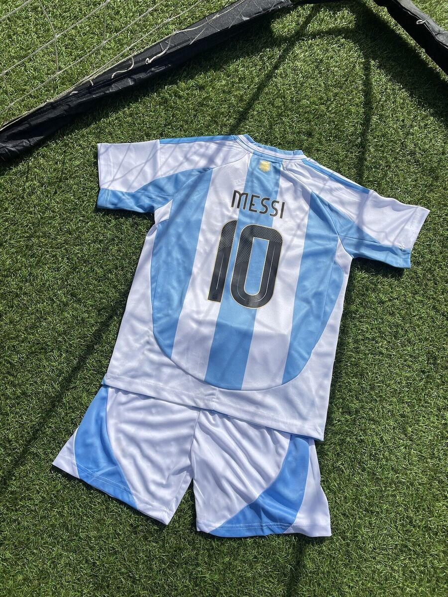 Messi 10 2024/25 Argentina Kids Jersey - Home