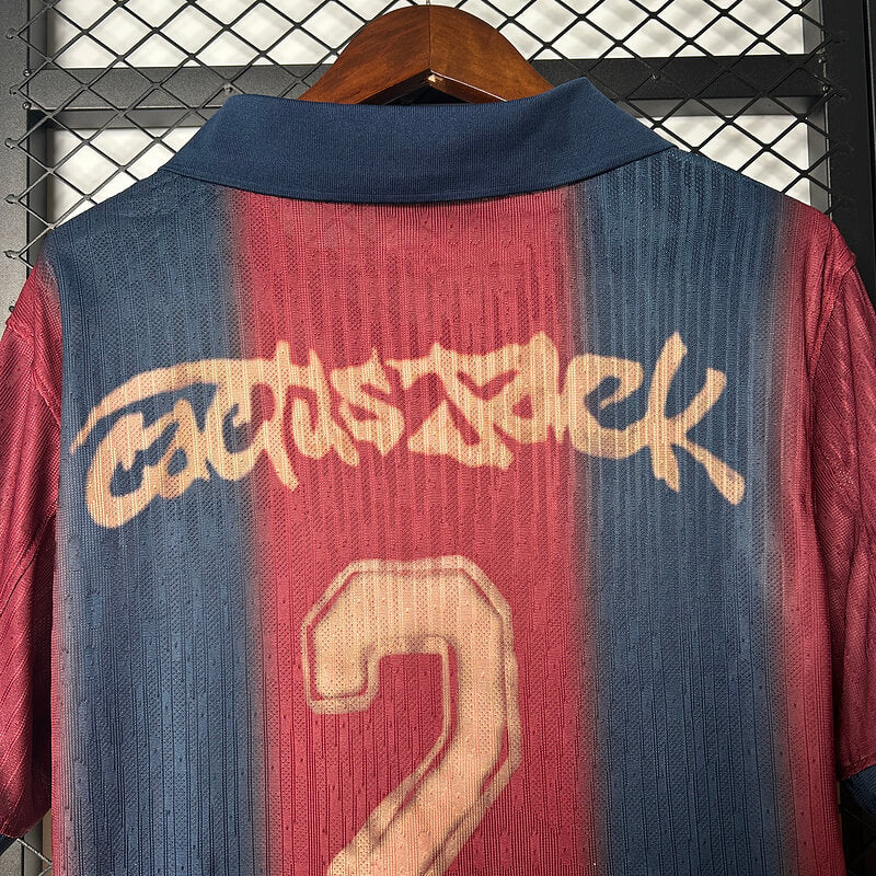 2025 FC Barcelona Travis Skeleton Jersey - Player Version