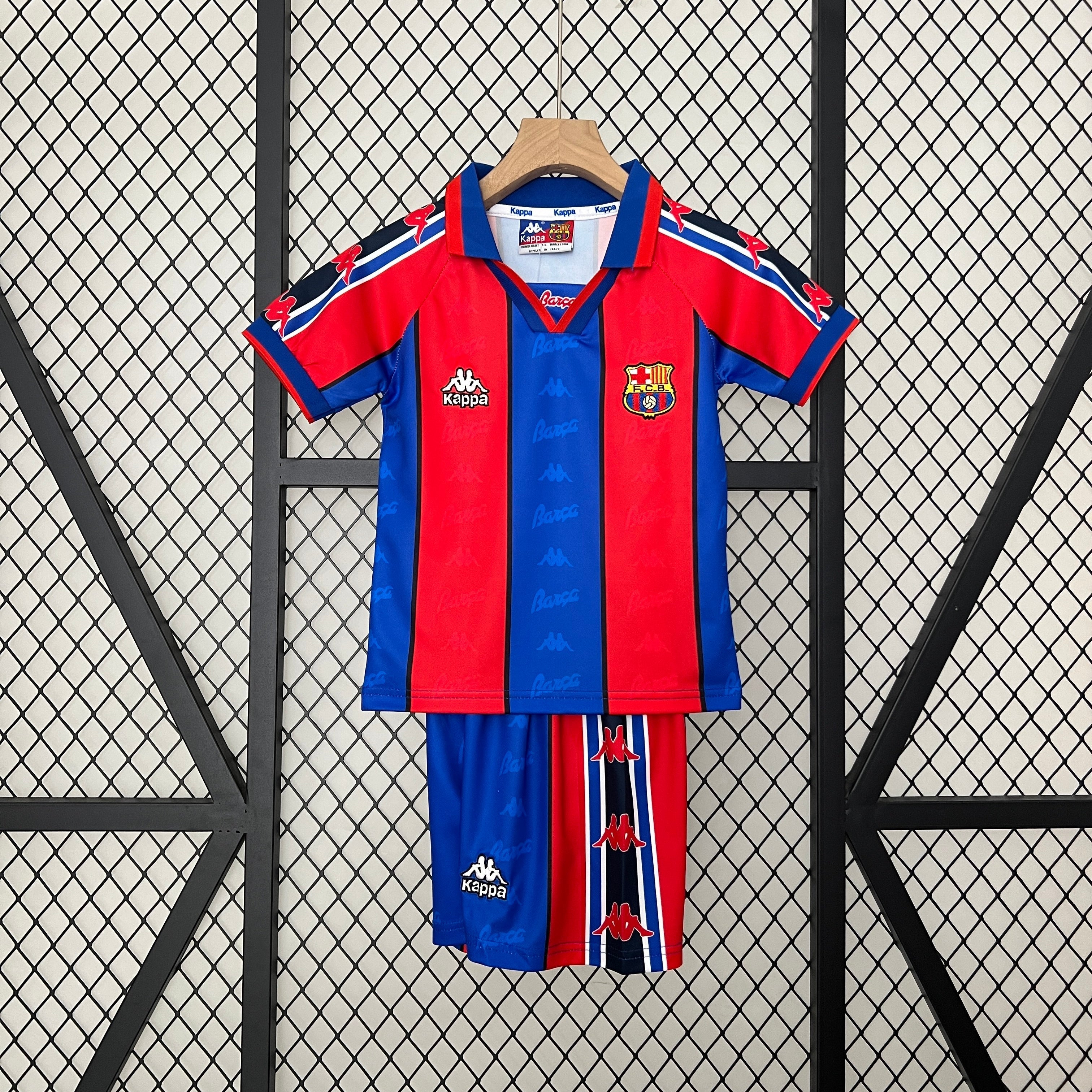 1996/1997 Barcelona Kids Home Jersey
