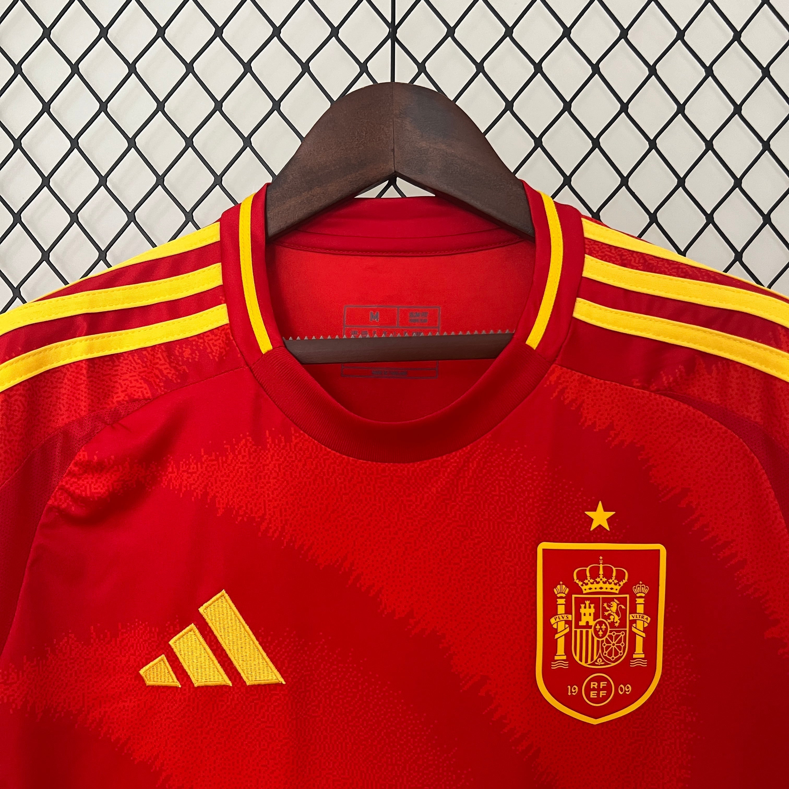 2024 Spain Home Jersey