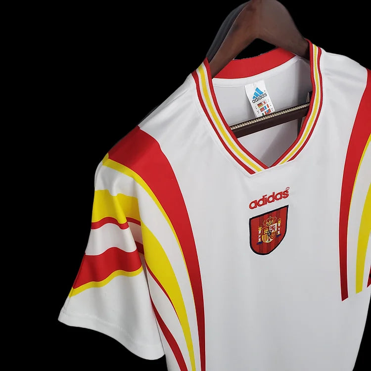 1996 Spain Euro Retro Away Shirt