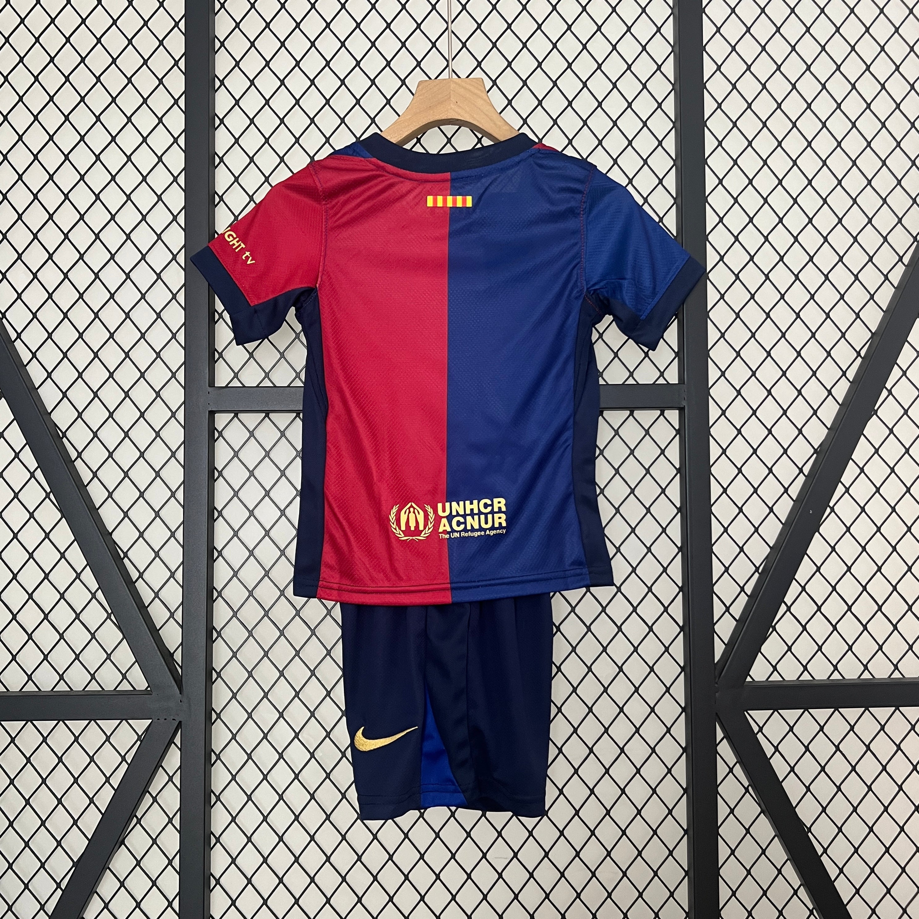 24/25 FC Barcelona Kids Jersey - Home