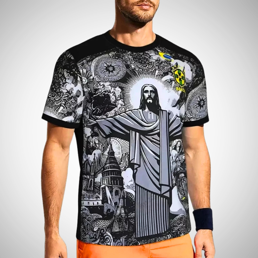 2024/25 Brazil Jesus Jersey - Special Edition - Black
