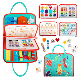 Toydream Sensory Book – Early Learning Adventure For Ages 2–5 With Interactive Felt Storage