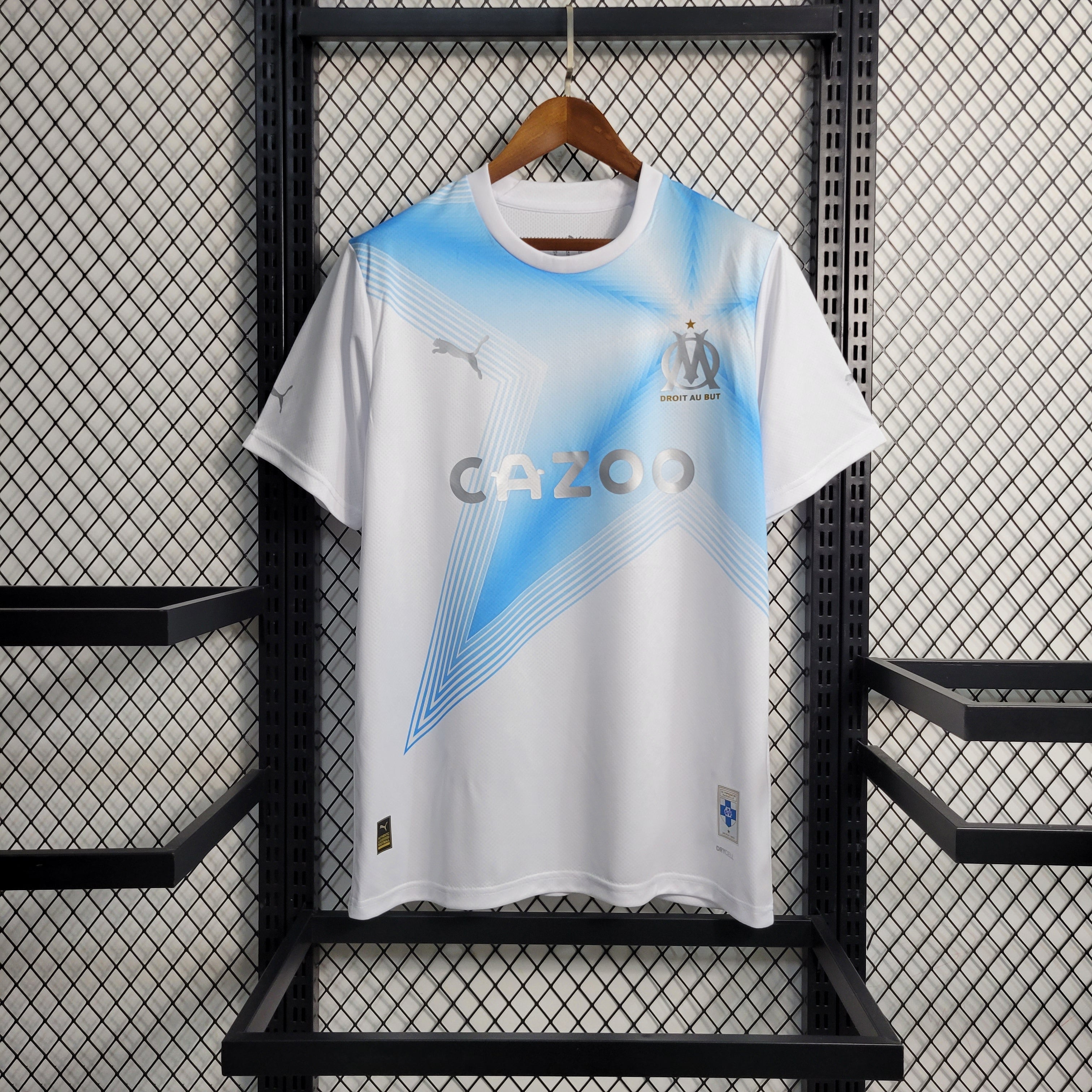 Maillot spécial 4ème 30e anniversaire de la Ligue des Champions de l'Olympique de Marseille 2023