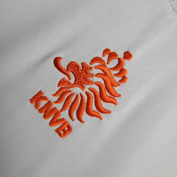 2004 Netherlands Euro Retro Jersey - Away