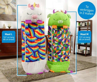 Toybuddy – Giocattolo Morbido e Sacco a Pelo in Uno per Bambini
