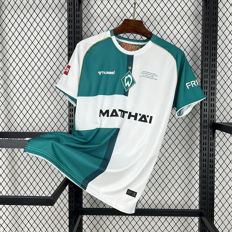 2024-2025 Werder Bremen Obrigado "Diego 10" Limited Edition Special Shirt