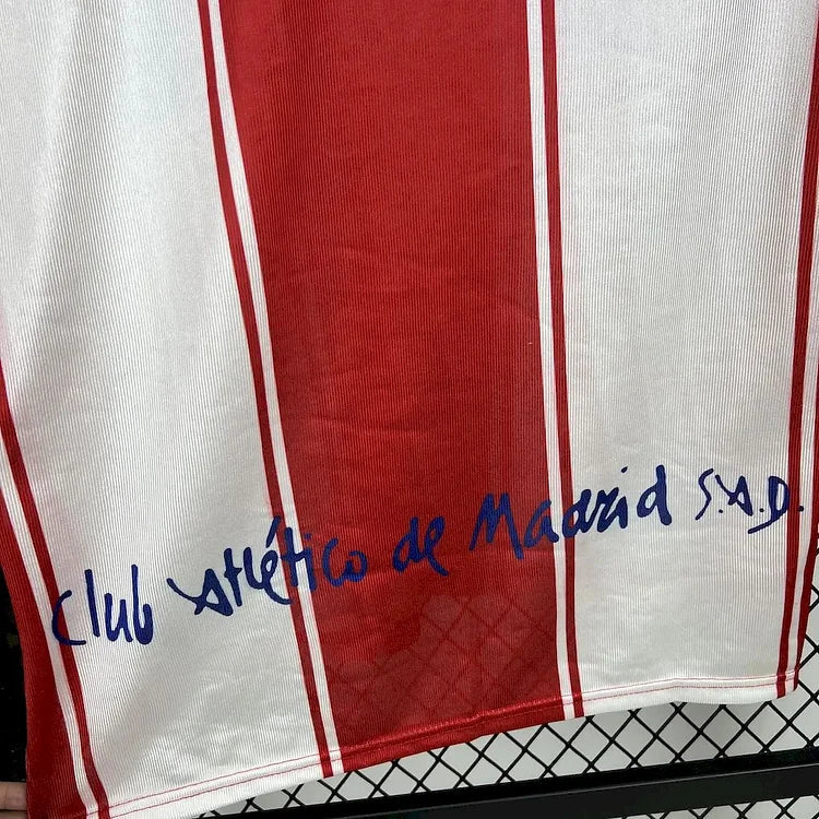 1999-2000 Athletico Madrid Retro Home Shirt