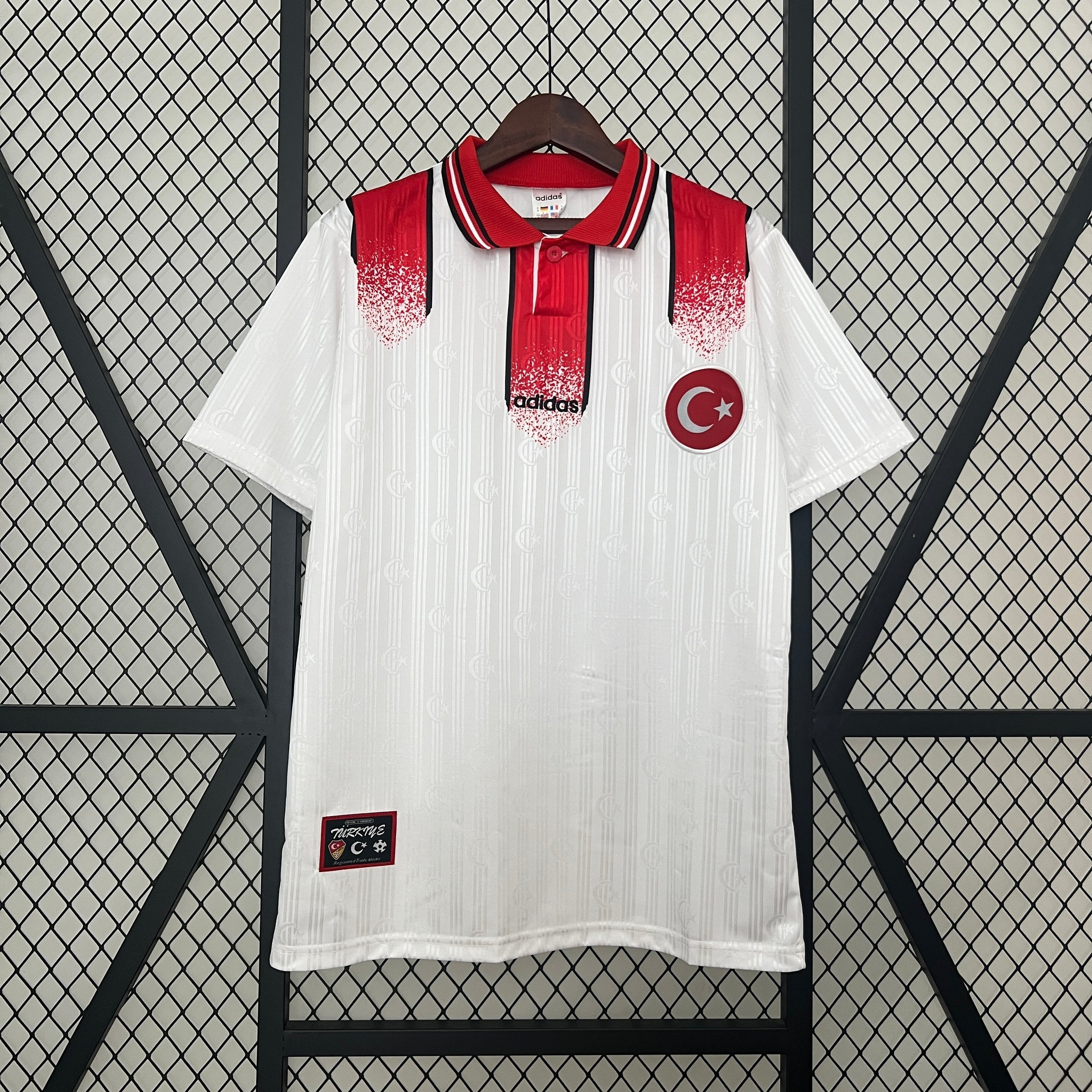 1996 Turkey Euro Away Jersey