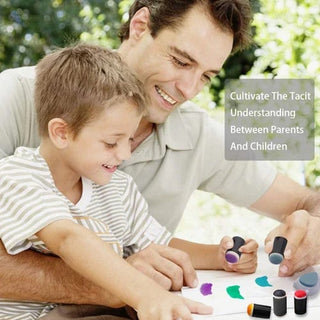 Finger Species – Kreatives Fingerfarben-Set mit Stempeln &amp; Schablonen