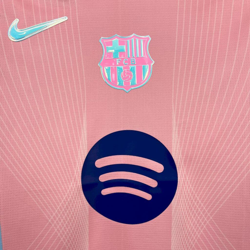 25/26 FC Barcelona Jersey - Pink T90 Edition