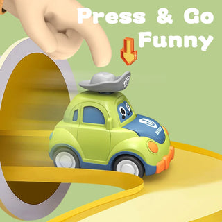 Adventurebuddy – Battery-Free Pull-Back Toy Car For Kids With Durable Design