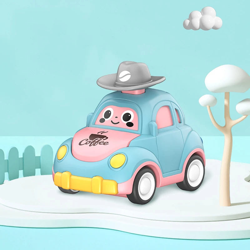 Adventurebuddy – Battery-Free Pull-Back Toy Car For Kids With Durable Design