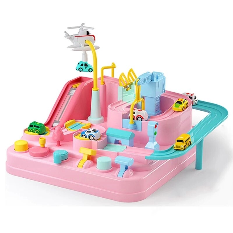 City Adventure – Interactive City Playset With Cars & Crane For Curious Explorers