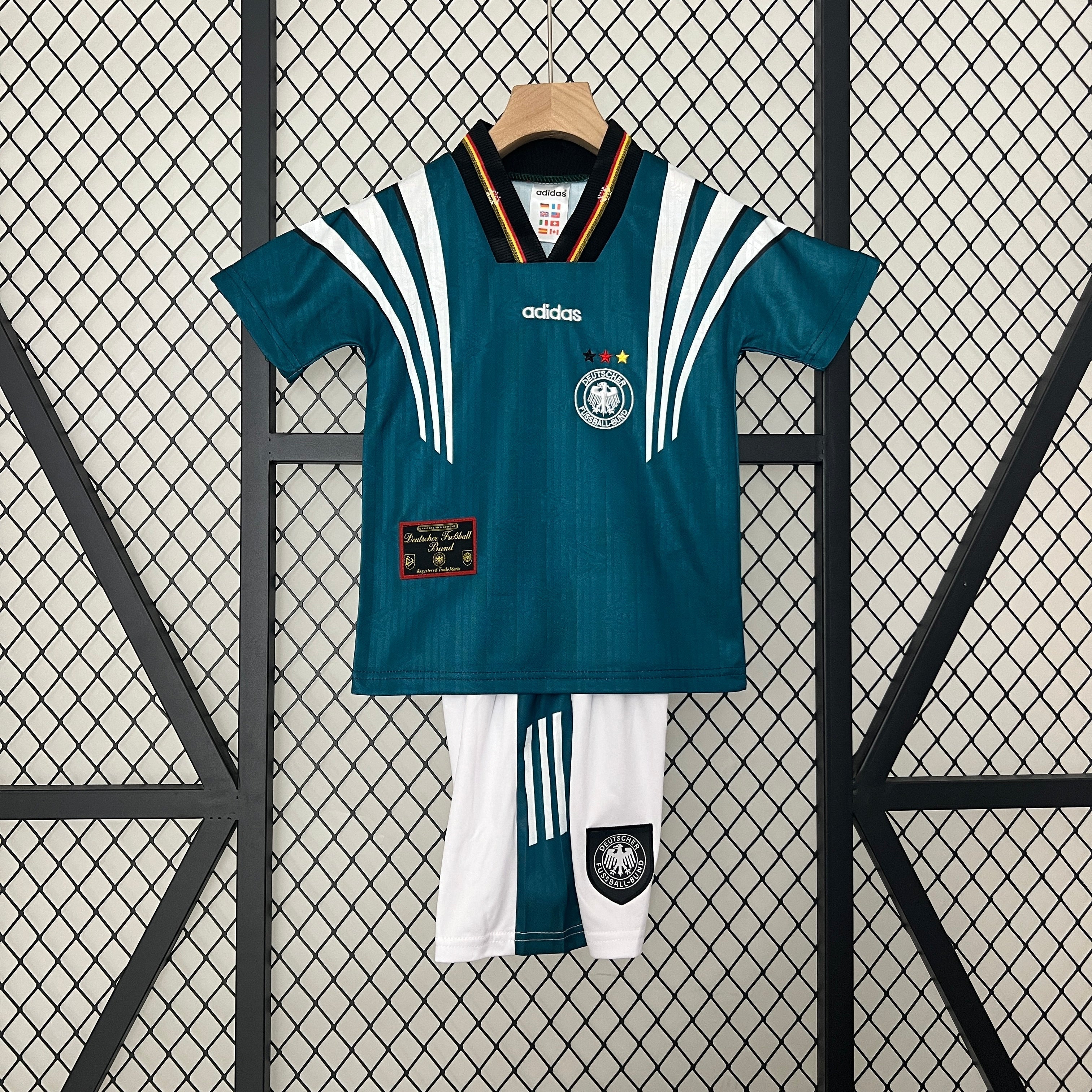 1996 Germany Kids Jersey - Away