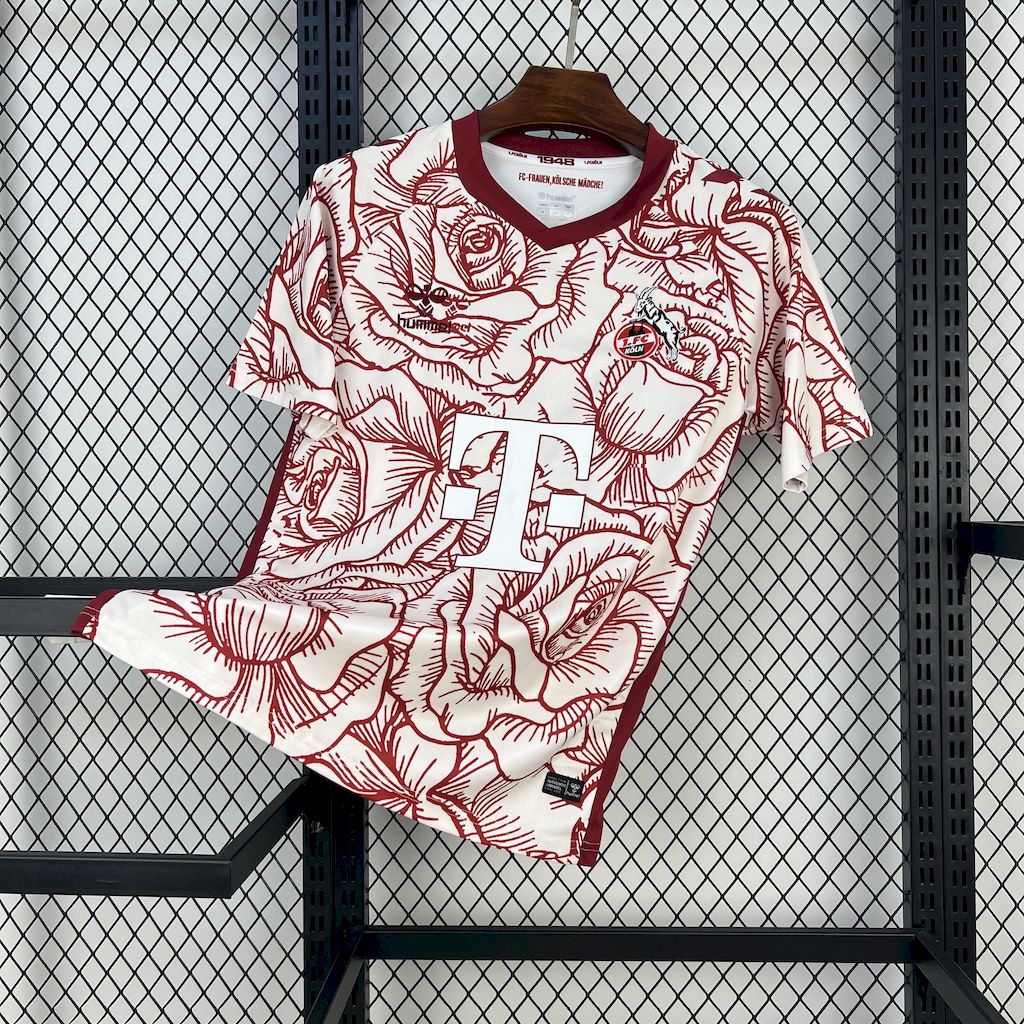 2024-2025 FC Cologne Flowers Special Shirt