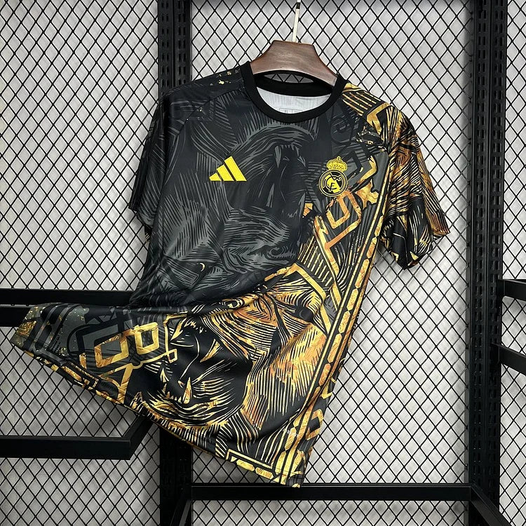 2024/25 Real Madrid Jersey - Tiger Special Edition Black