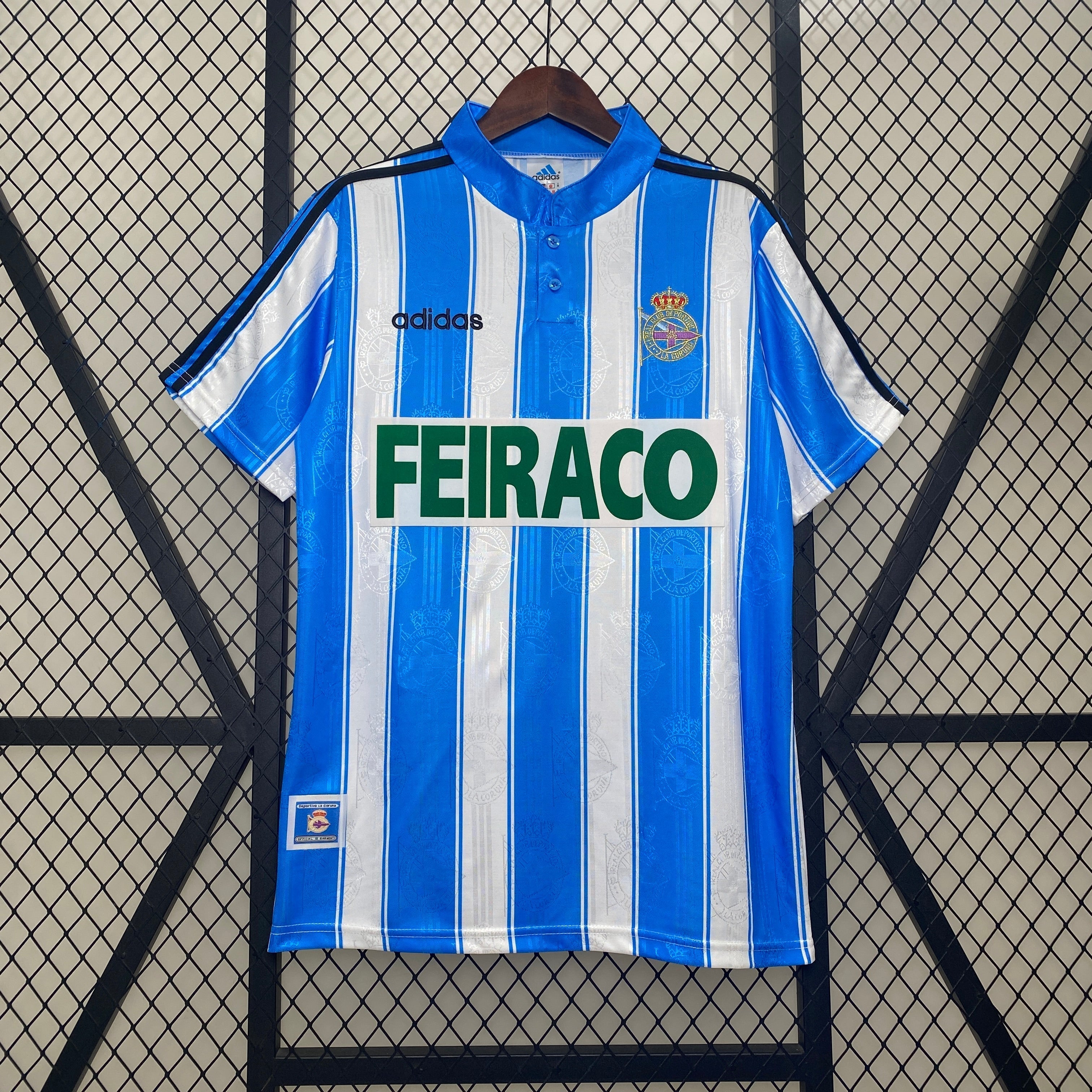 1997/1998 Deportivo La Coruna Home Jersey
