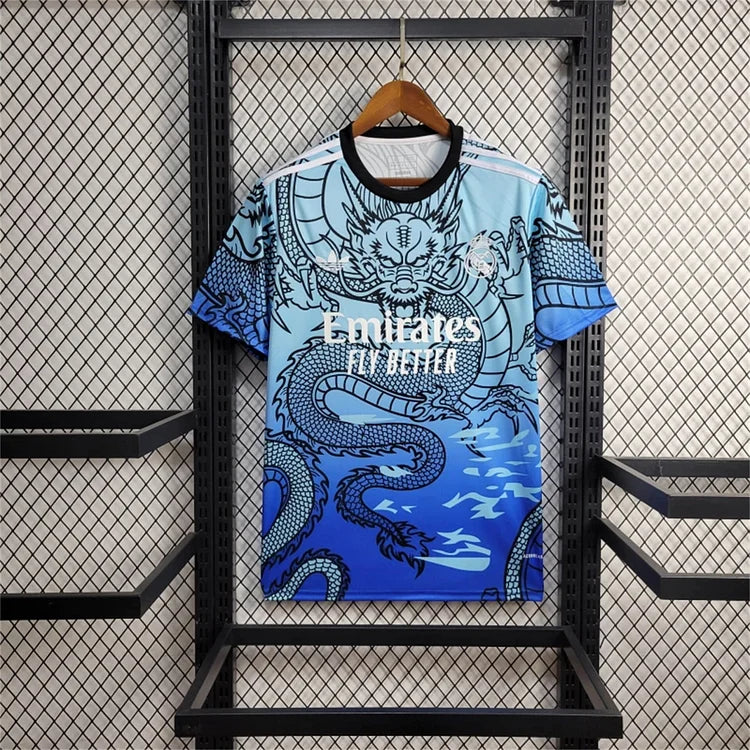 2024/25 Real Madrid Jersey - Dragon Special Edition Sea Blue