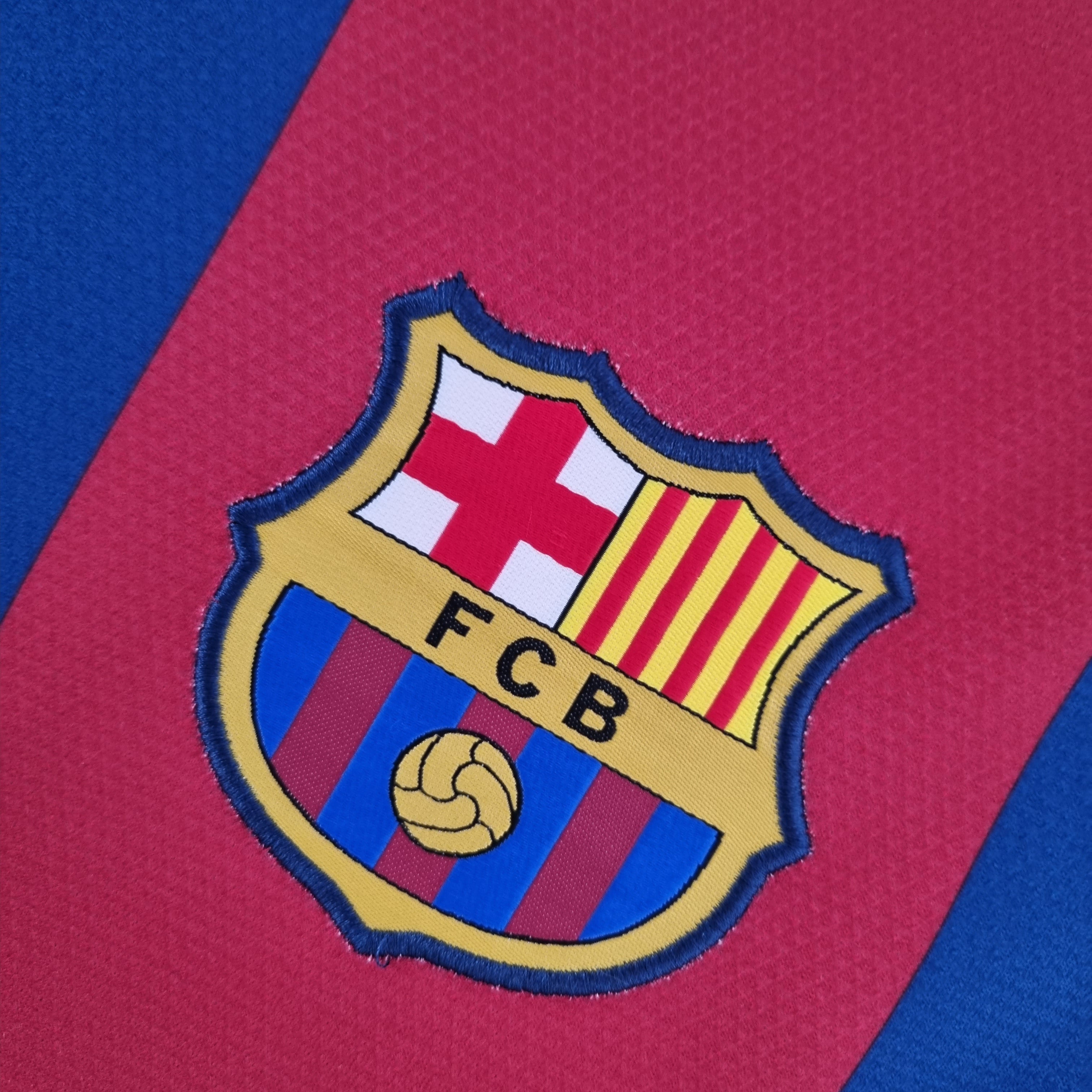2010/2011 Barcelona Long Sleeve Home Jersey