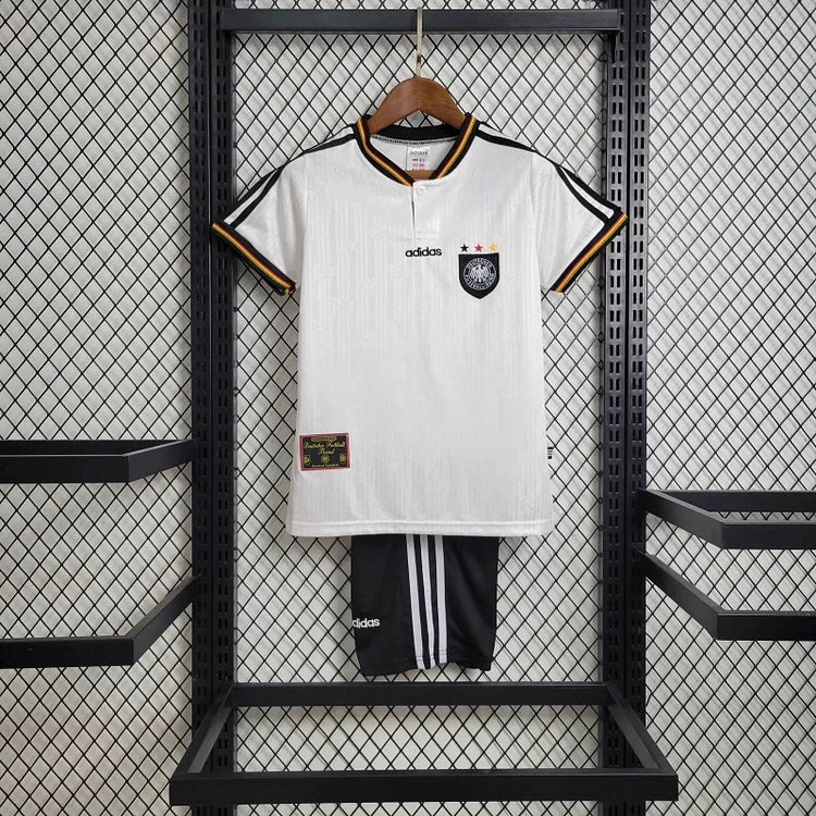 1996 Germany Euro Retro Kids Jersey - Home