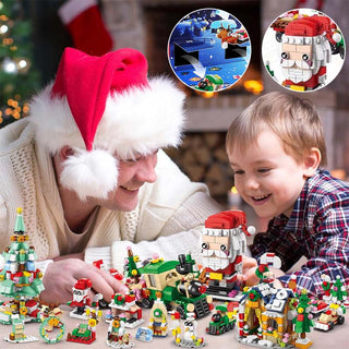 Buildblocks Holiday: Calendario de Adviento con bloques de construcción para una Navidad creativa y alegre
