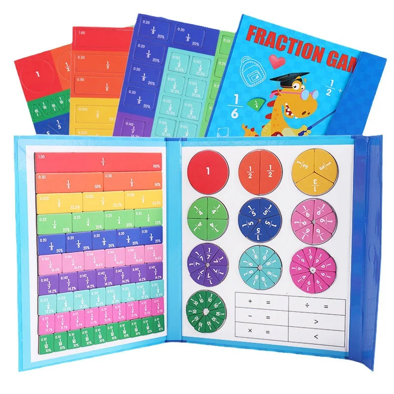 Magicmath – Learn Fractions Playfully With Colorful Puzzles