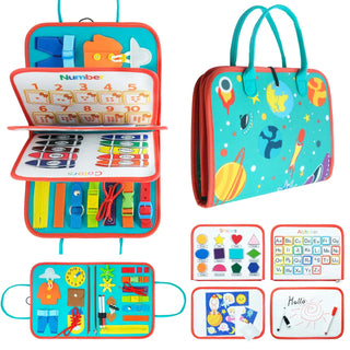 Toyfolio – Montessori-Inspired Learning Book For Toddlers With Sensory Activities