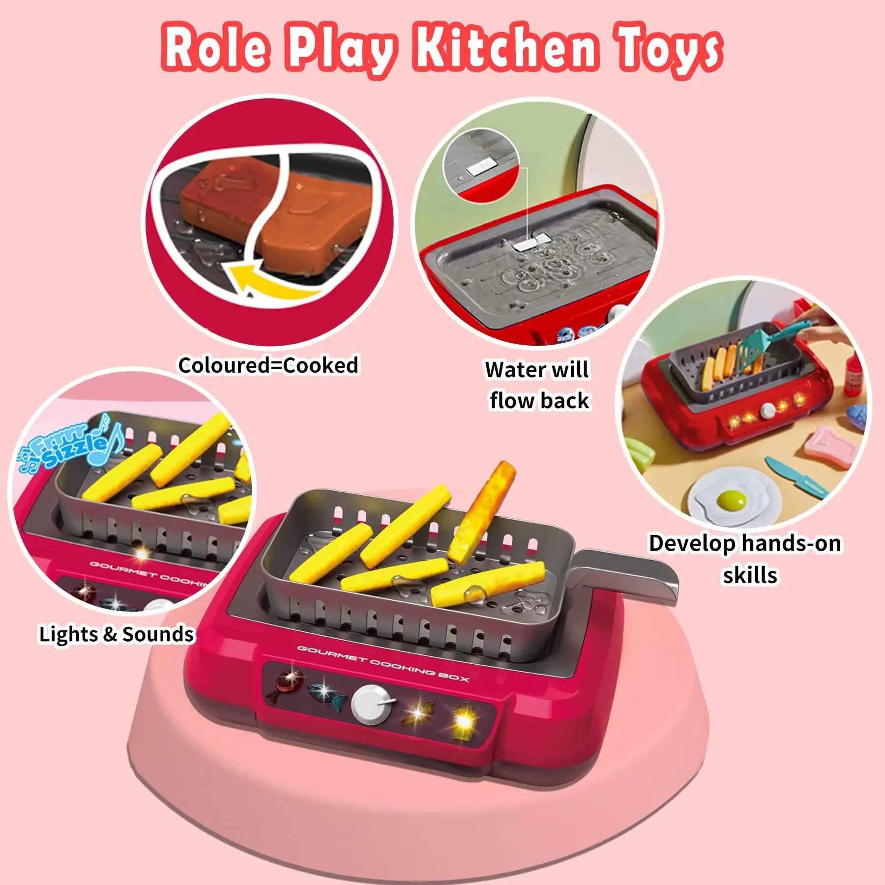 Littlechef – Colorful Children's Kitchen Set For Imaginative Cooking Adventures