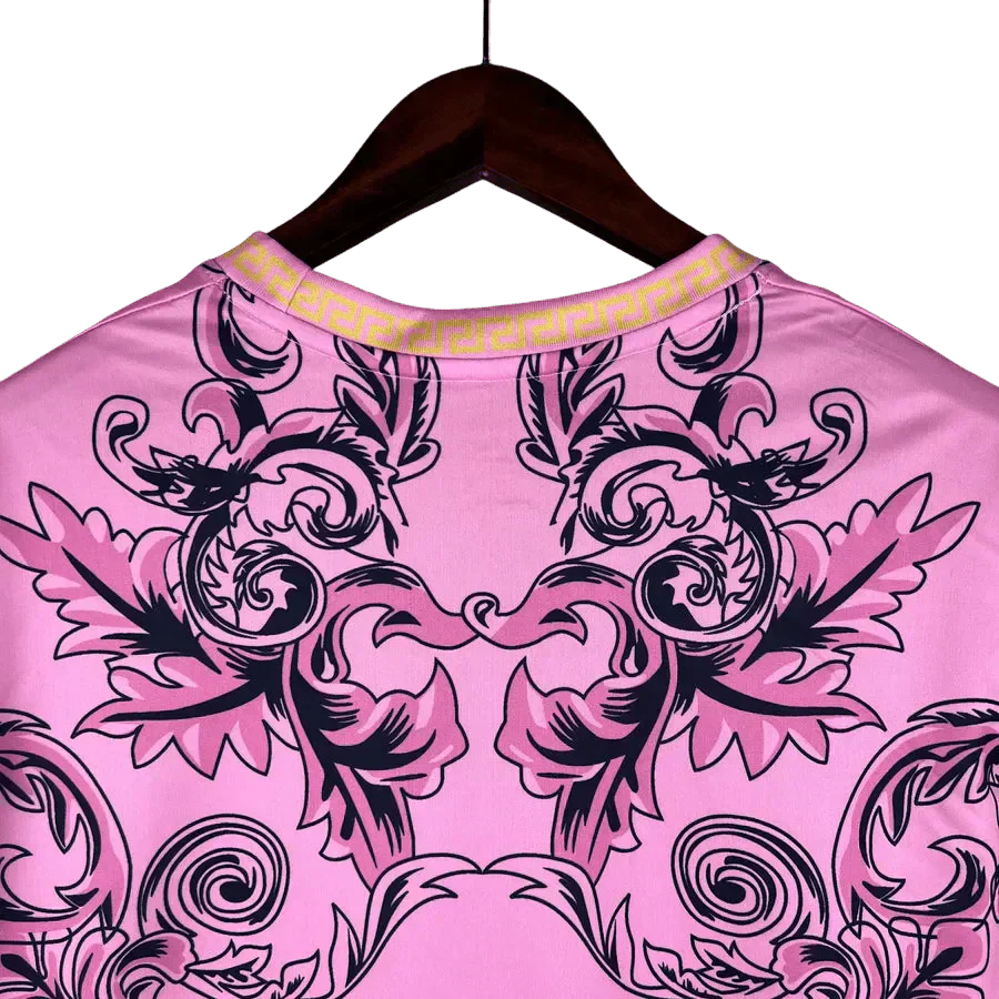25/26 Italy Pink Versace Jersey - Limited Edition