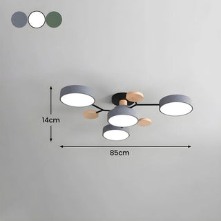 Ceiling Light Modern LED Flush Mount Chandelier