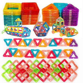 Magnabuilder Set: bloques de construcción magnéticos para niños que fomentan la creatividad y el aprendizaje STEM.